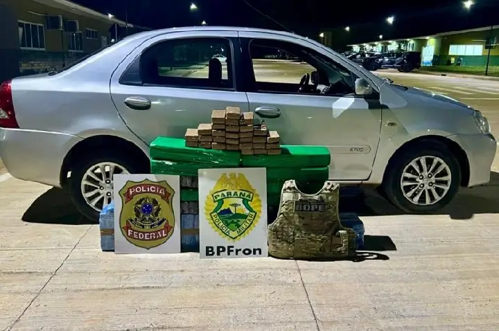 Guaíra - Polícia apreende 210 kg de maconha