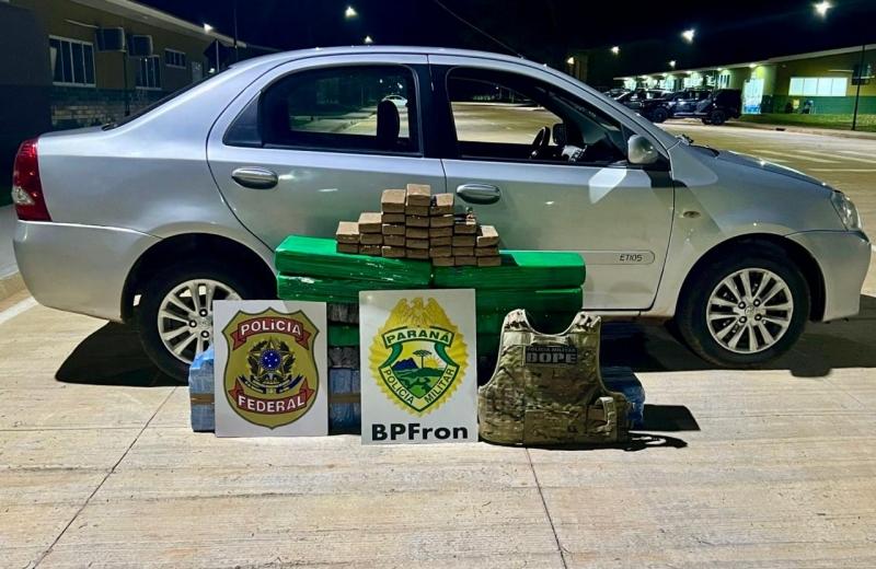 Guaíra - Polícia apreende 210 kg de maconha