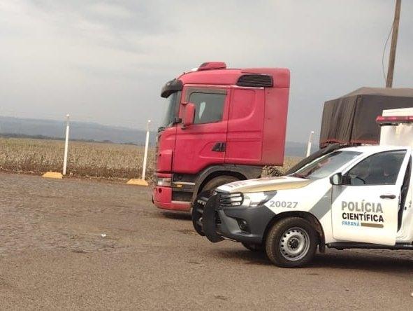 Caminhoneiro morre às margens da BR-163, entre Guaíra e Mercedes