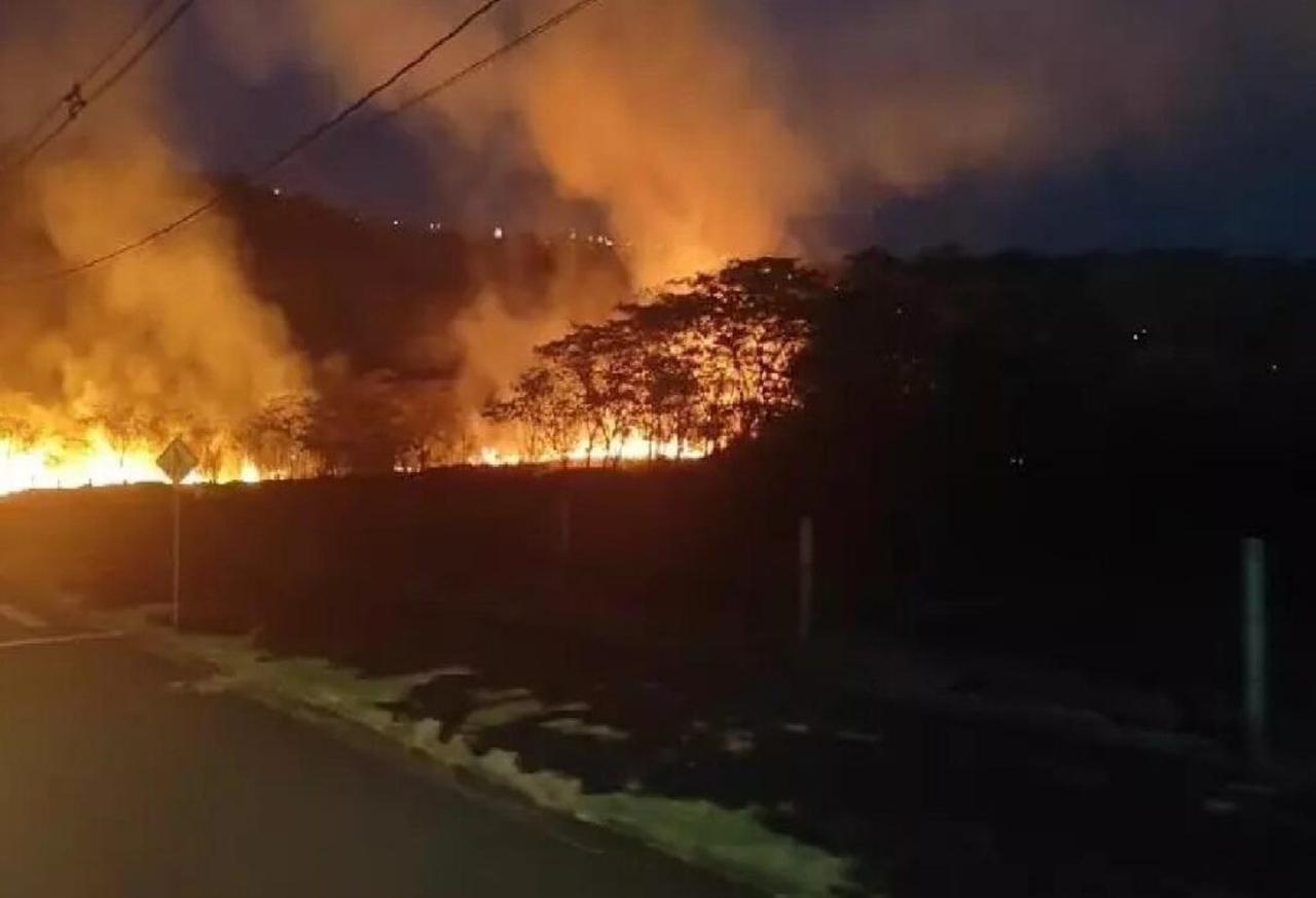 Guaíra - Indígenas invadem propriedade e provocam incêndio em área de preservação