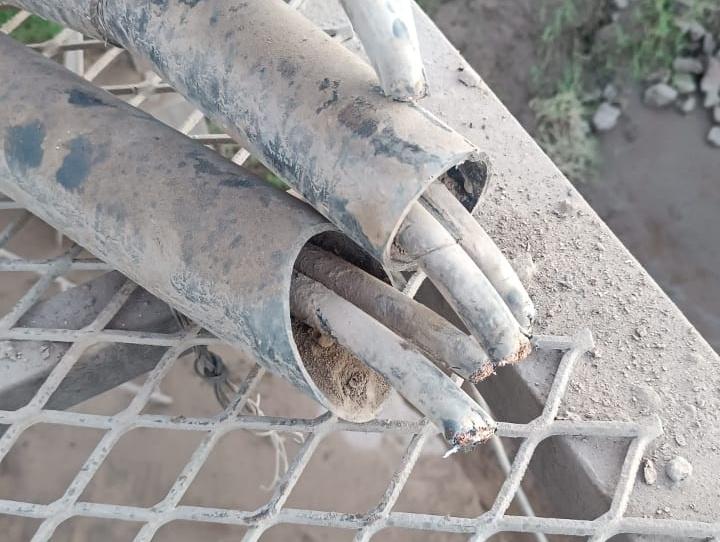 Ladrões furtam 650 metros de fios de cobre em pedreira na BR-163, em Terra Roxa